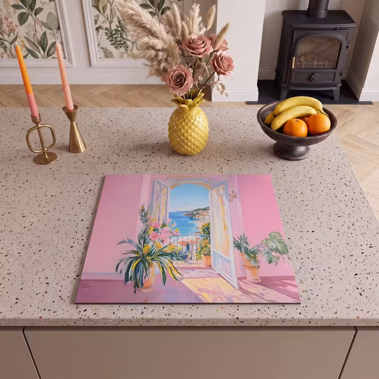 Induction hob protector - Pink - Outdoor - Paint — 3