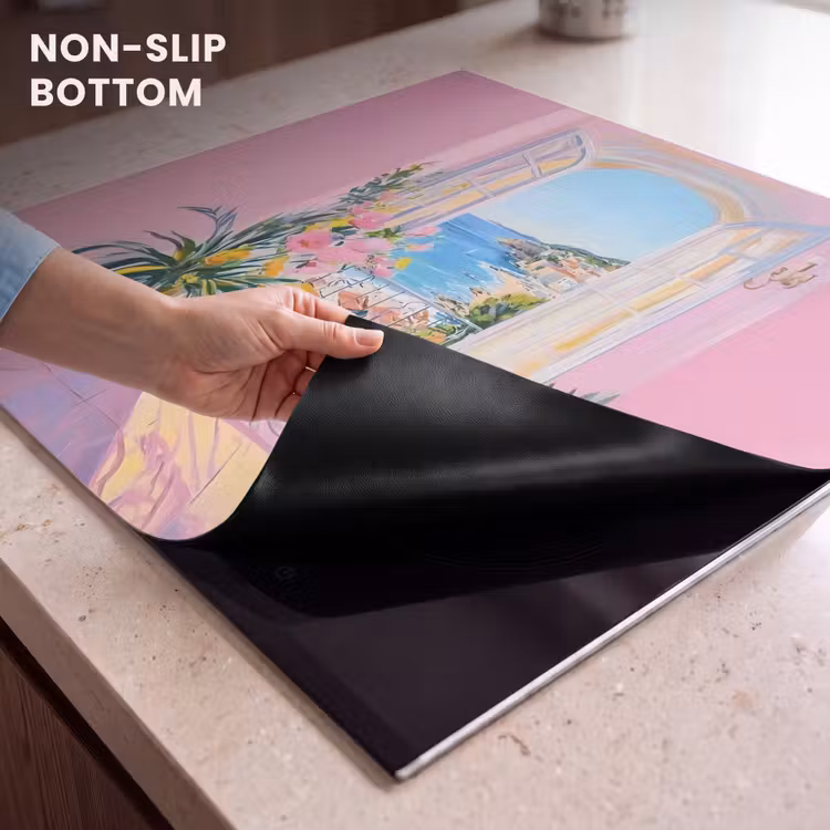 Induction hob protector - Pink - Outdoor - Paint — 5
