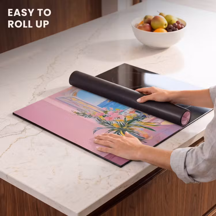 Induction hob protector - Pink - Outdoor - Paint — 6