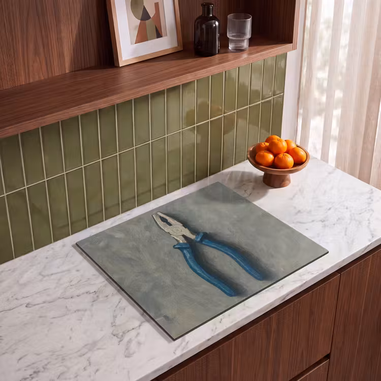 Induction hob protector - Pliers - Painting - Texture - Paint — 4