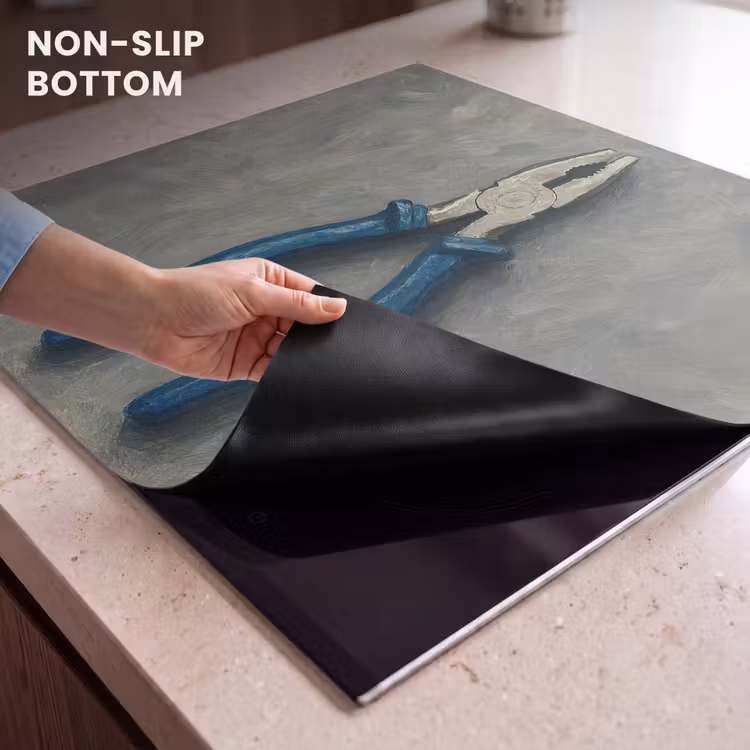 Induction hob protector - Pliers - Painting - Texture - Paint — 5
