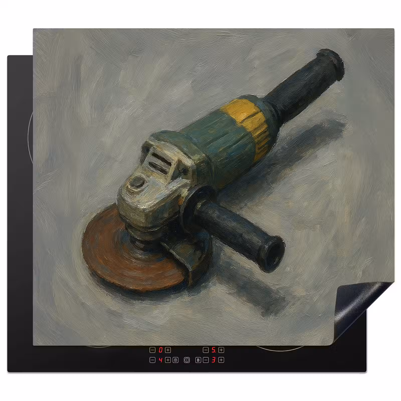 Induction hob protector - Angle grinder - Painting - Tools — 1