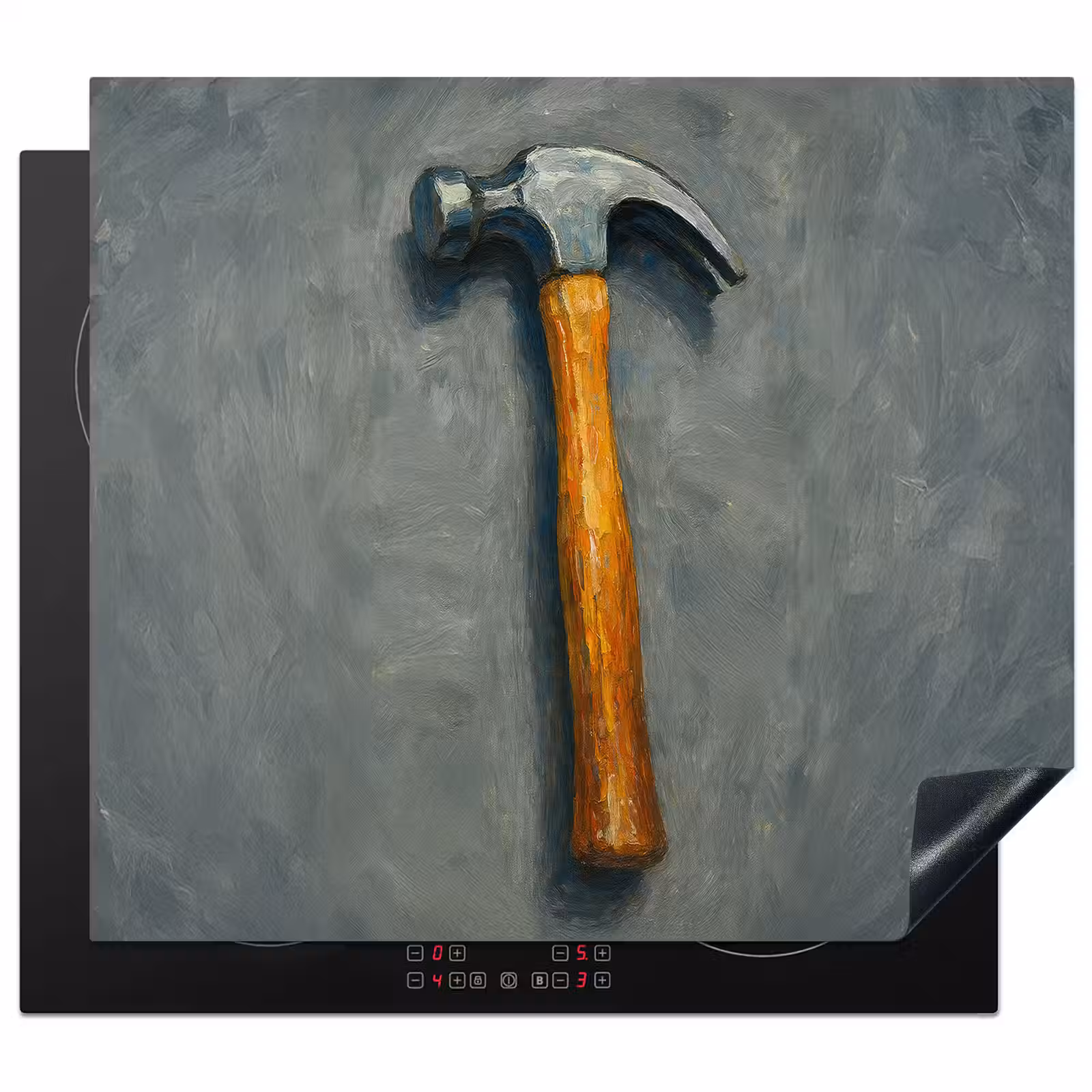 Induction hob protector - Hammer - Painting - Tools — 1