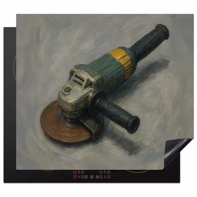 Induction hob protector - Angle grinder - Painting - Tools — 1