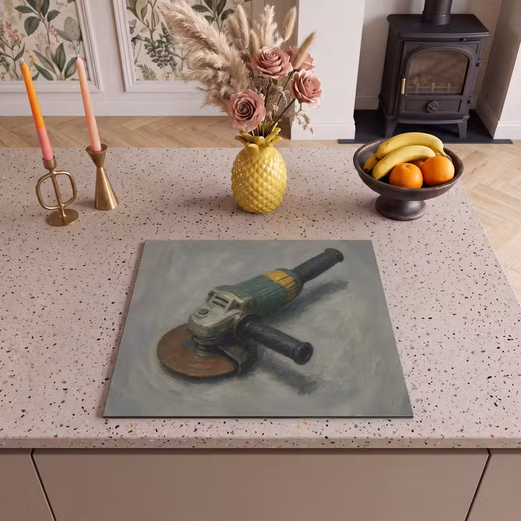 Induction hob protector - Angle grinder - Painting - Tools — 3