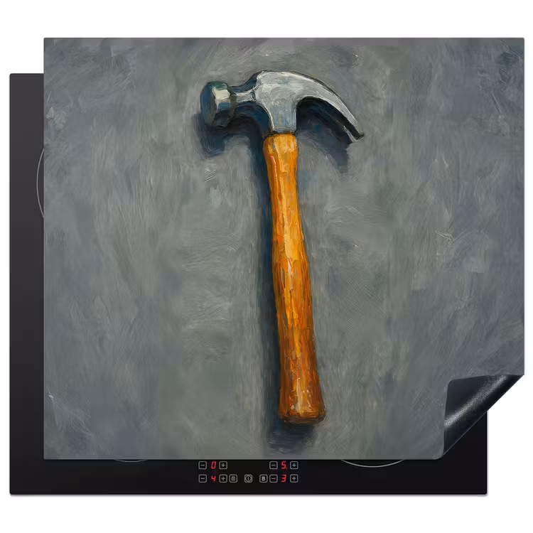 Induction hob protector - Hammer - Painting - Tools — 1