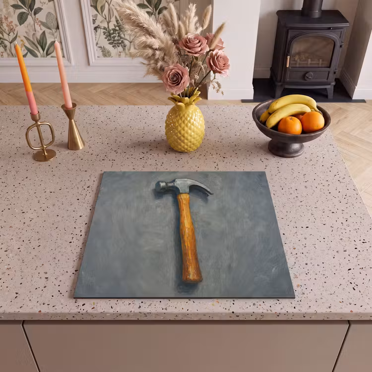 Induction hob protector - Hammer - Painting - Tools — 3