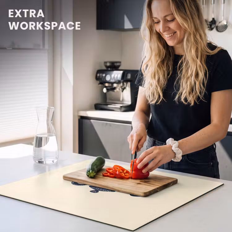 Induction hob protector - Teapot - Colorful - Flowers — 7