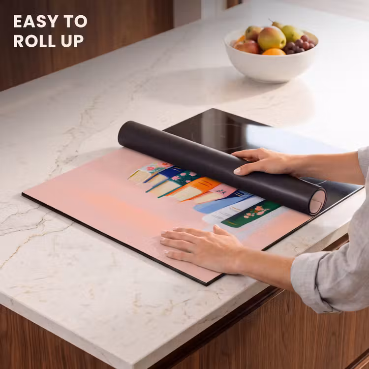 Induction hob protector - Books - Stack - Colorful — 6