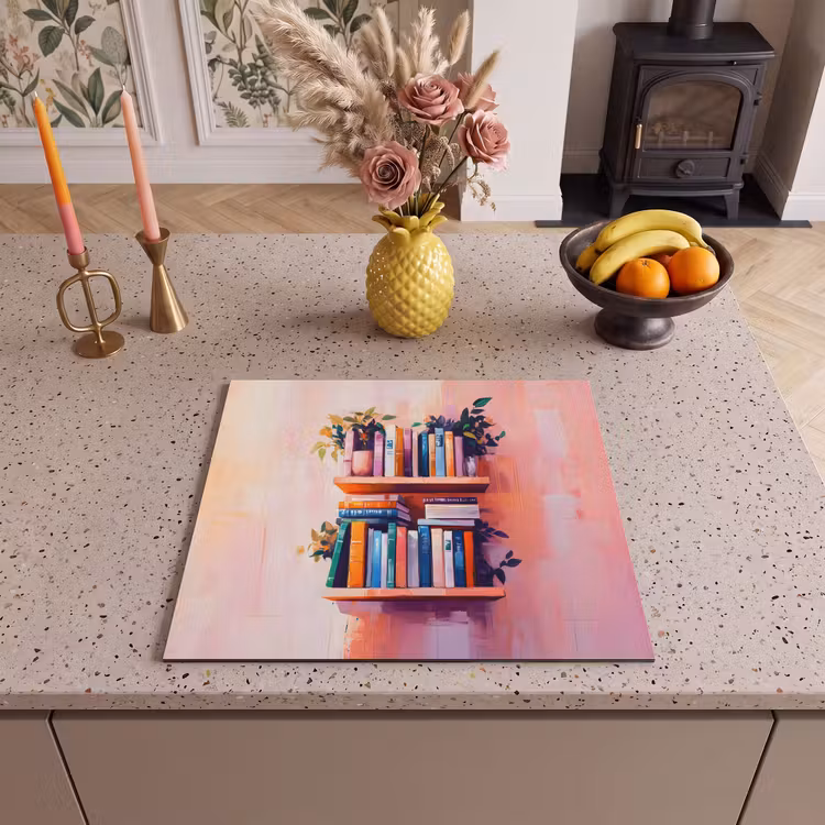 Induction hob protector - Shelves - Books - Leaves — 3