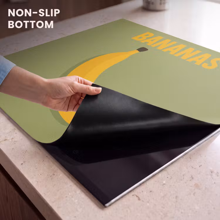 Induction hob protector - Banana - Minimalist - Yellow — 5