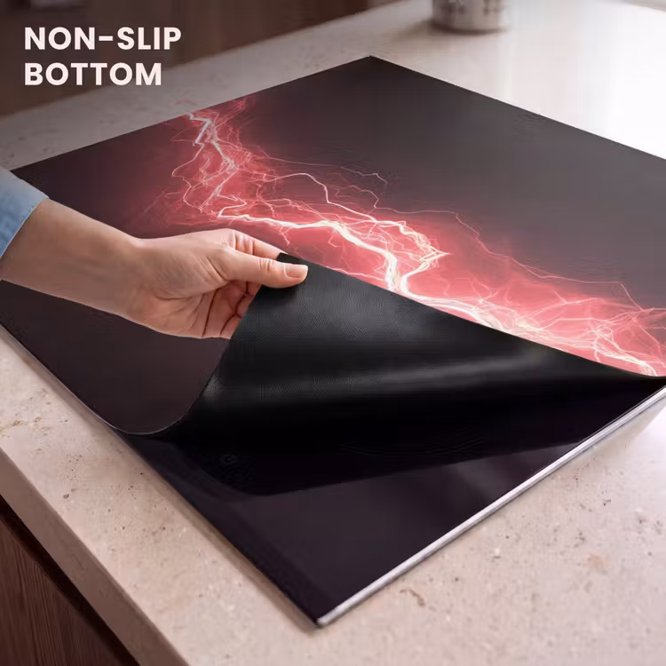 Induction hob protector - Gaming - Red - Electricity - Energy - Line — 5
