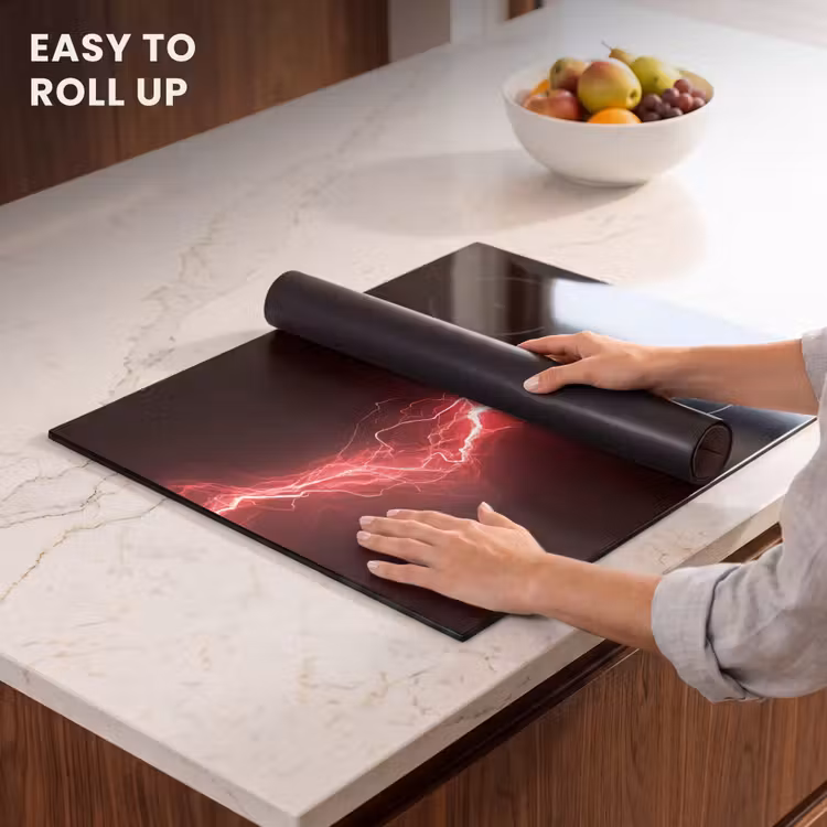Induction hob protector - Gaming - Red - Electricity - Energy - Line — 6
