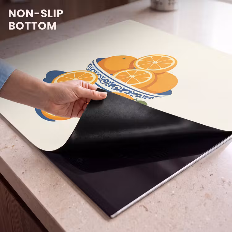 Induction hob protector - Bowl - Minimalist - Orange - Oranges — 5