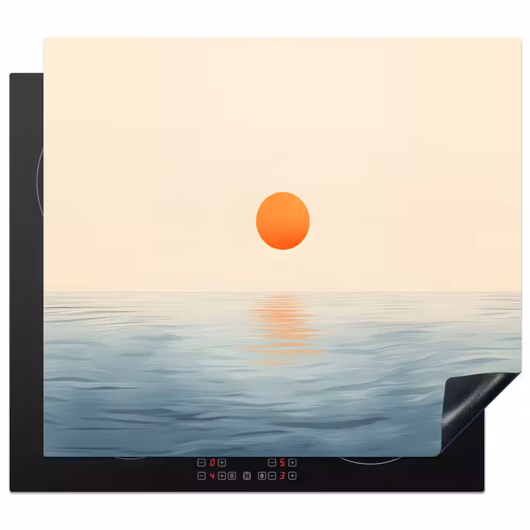 Induction hob protector - Sun - Orange - Sea — 1