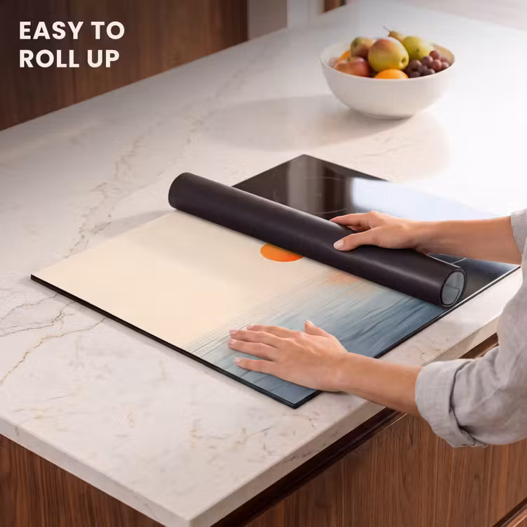Induction hob protector - Sun - Orange - Sea — 6
