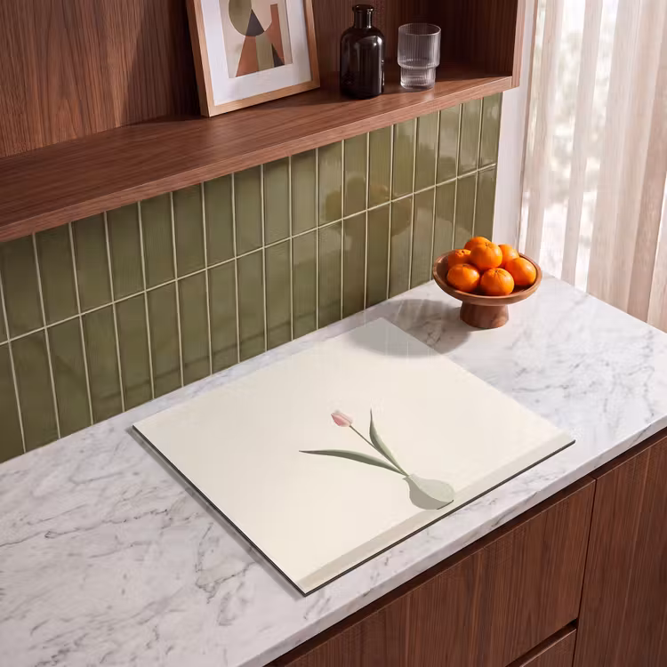 Induction hob protector - Tulip - Vase - Beige — 4