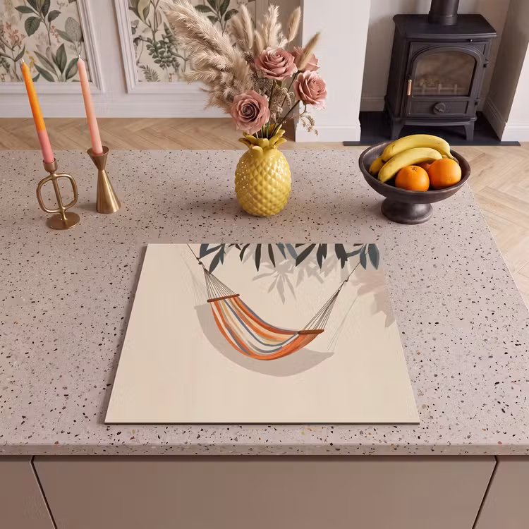 Induction hob protector - Hammock - Colorful - Leaves - Shade — 3