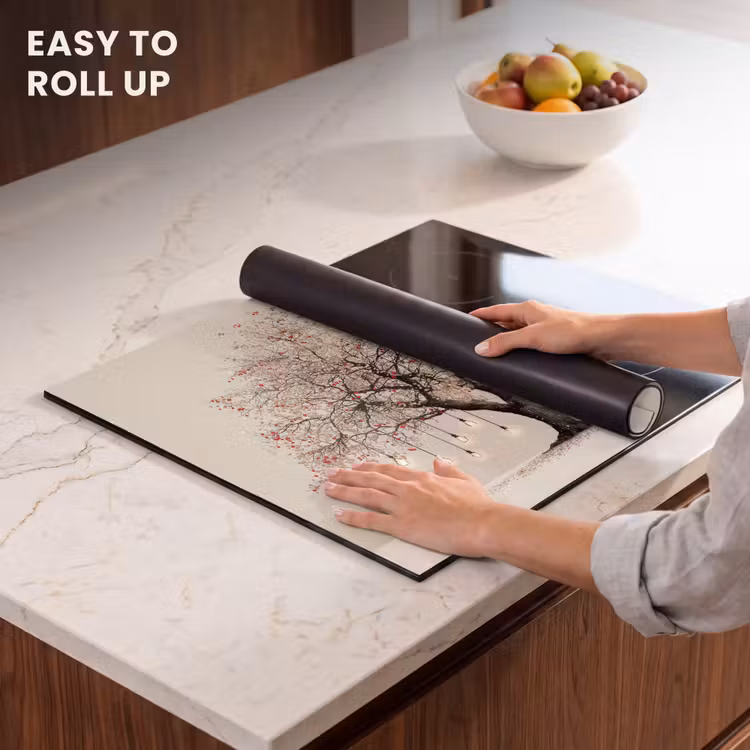 Induction hob protector - Light tree - Winter - Christmas - Multicolored — 6