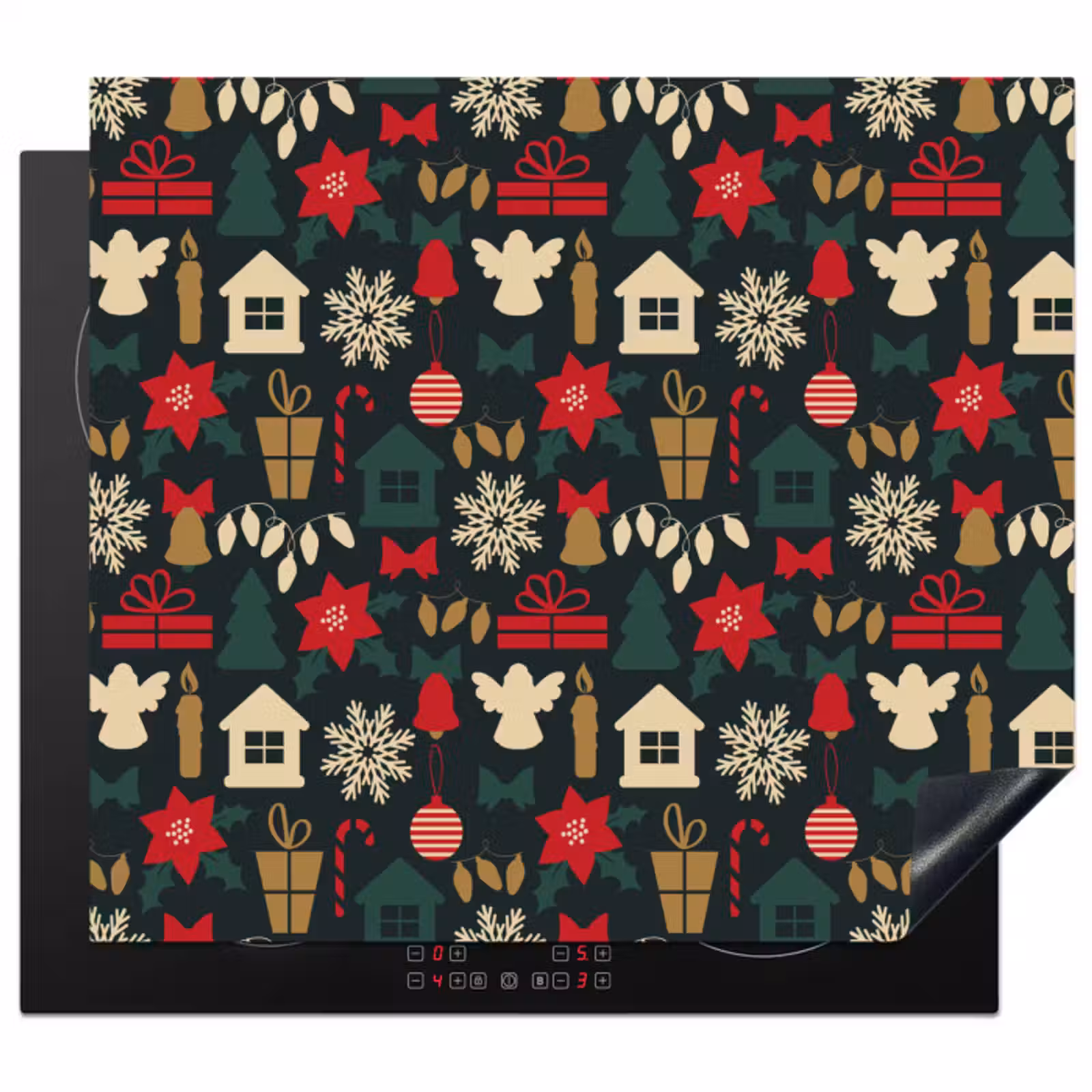 Induction hob protector - Pattern - Christmas - Symbols — 1