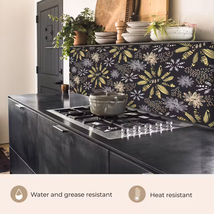 Kitchen splashback - Abstract - Flowers - Patterns — 5