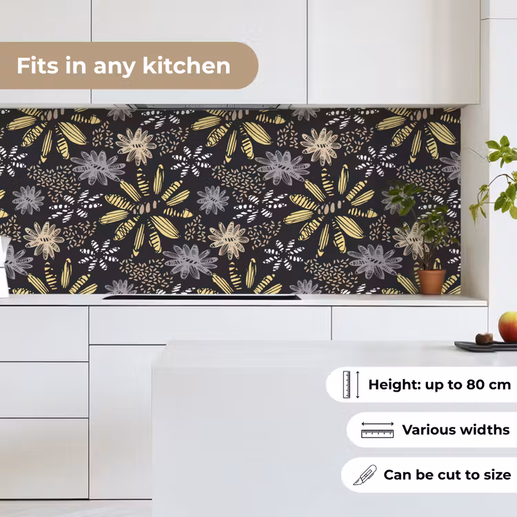 Kitchen splashback - Abstract - Flowers - Patterns — 7