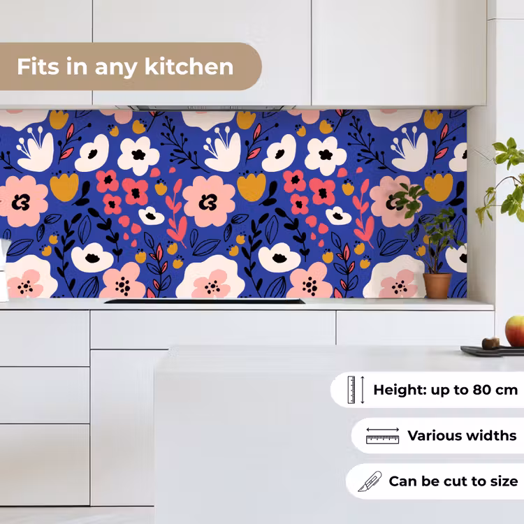 Kitchen splashback - Flowers - Leaves - Patterns — 7