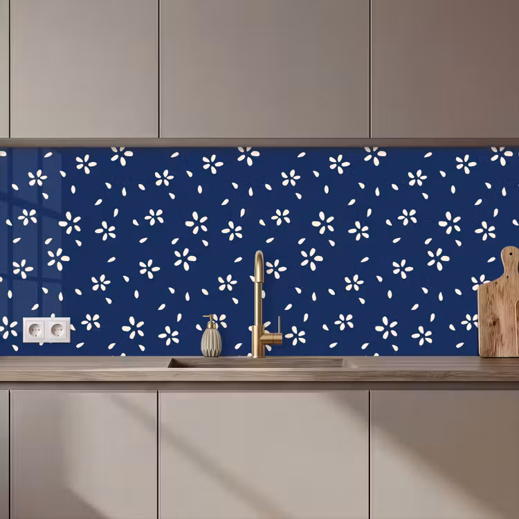 Kitchen splashback - Blossom - Pattern - Spring - Japan — 1