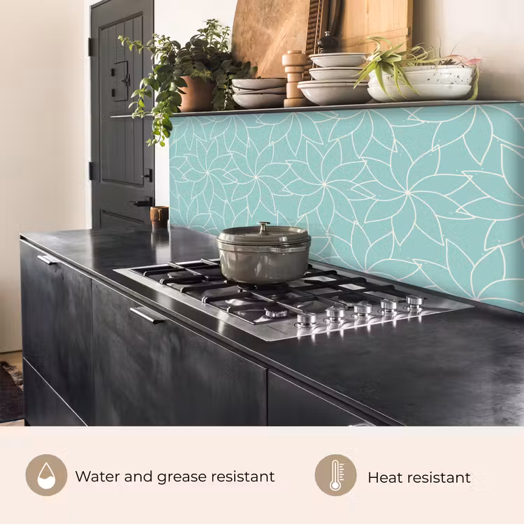Kitchen splashback - Blue - Mandala - Design — 5