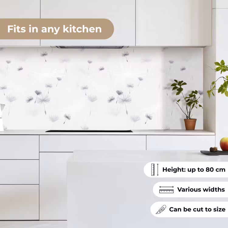 Kitchen splashback - Design - Dandelion - Flowers — 7