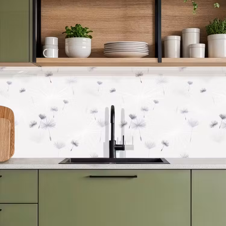 Kitchen splashback - Design - Dandelion - Flowers — 8