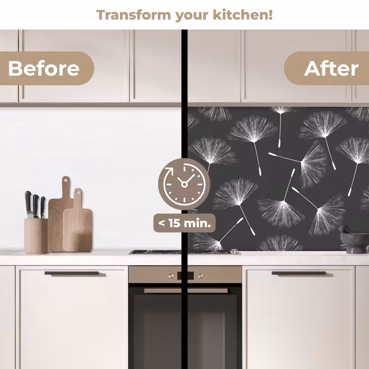 Kitchen splashback - Design - Dandelion - Plant — 3