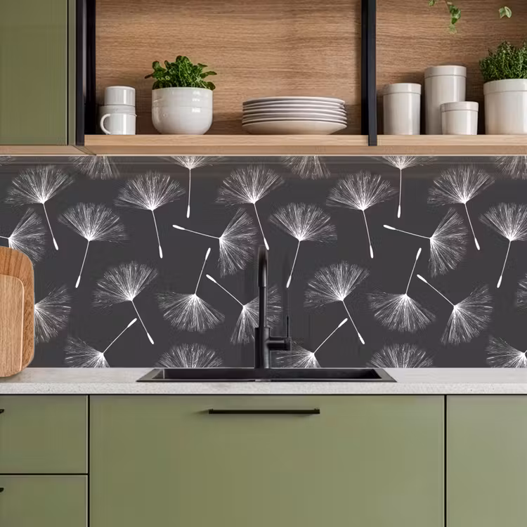 Kitchen splashback - Design - Dandelion - Plant — 8