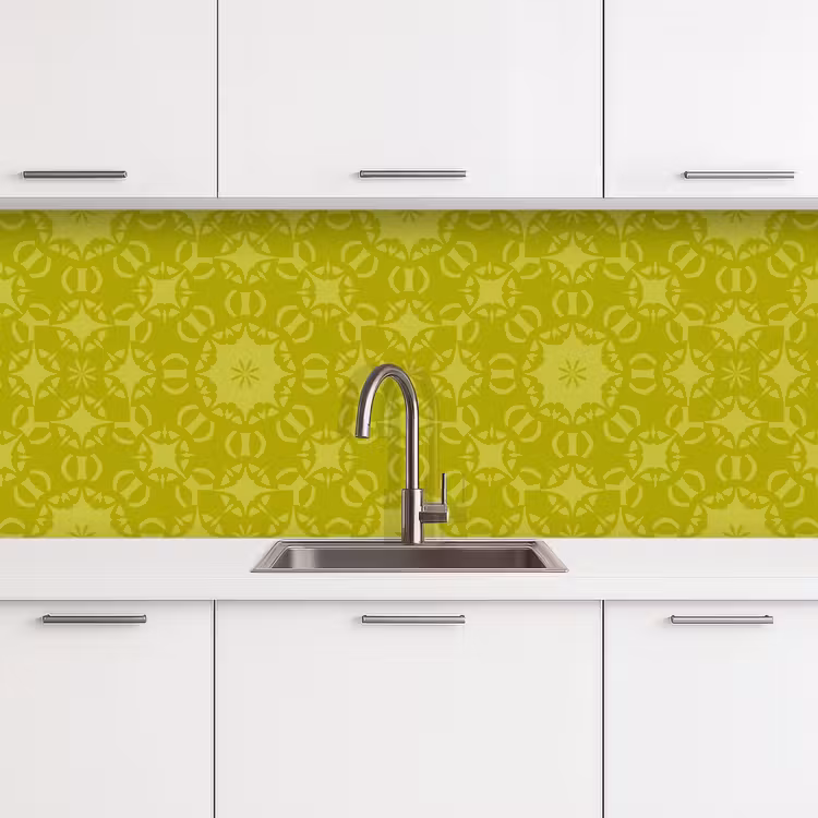 Kitchen splashback - Compass - Green - Patterns — 4