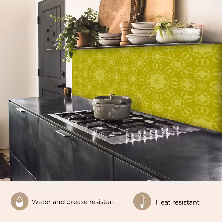 Kitchen splashback - Compass - Green - Patterns — 5