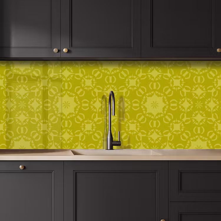 Kitchen splashback - Compass - Green - Patterns — 6