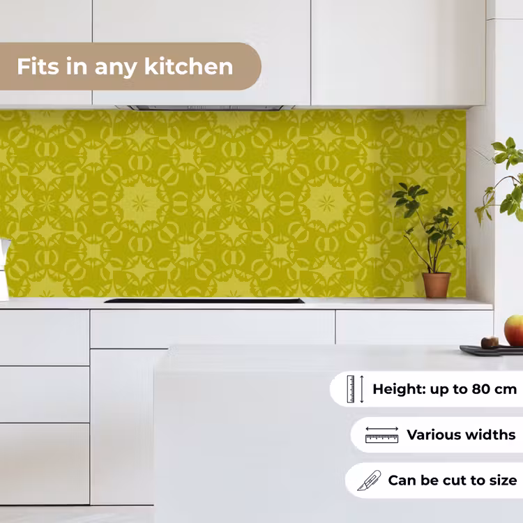 Kitchen splashback - Compass - Green - Patterns — 7