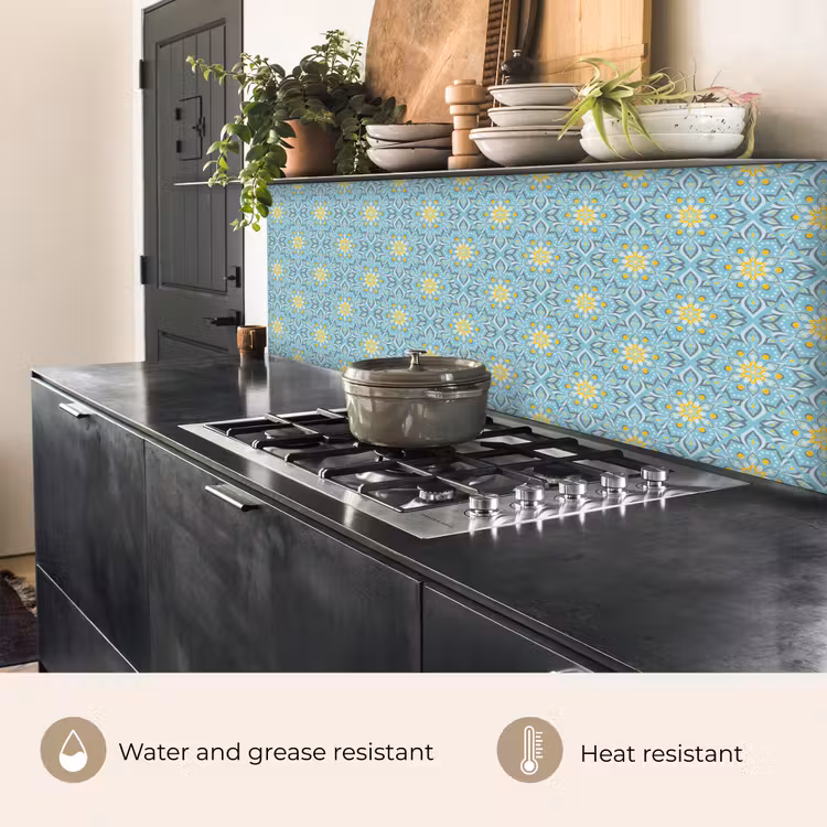 Kitchen splashback - Flowers - Boho - Patterns - Mandala - Vintage — 5