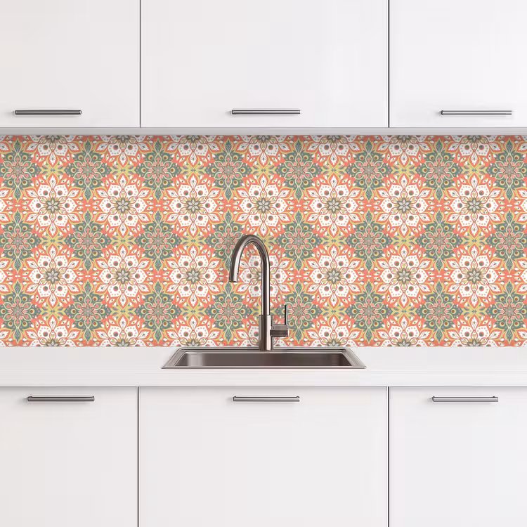 Kitchen splashback - Flowers - Mandala - Vintage - Patterns — 4
