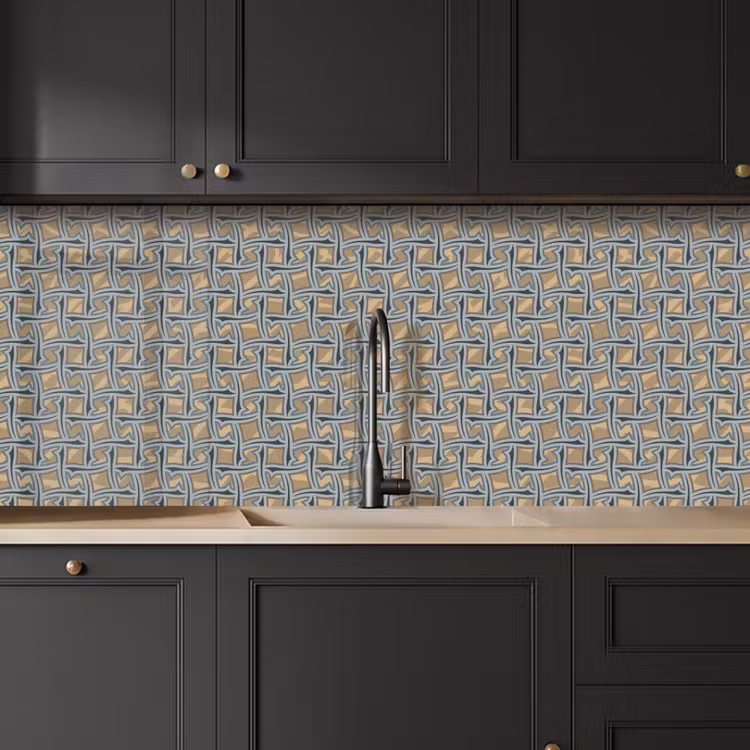 Kitchen splashback - Brown - Patterns - Geometry — 6