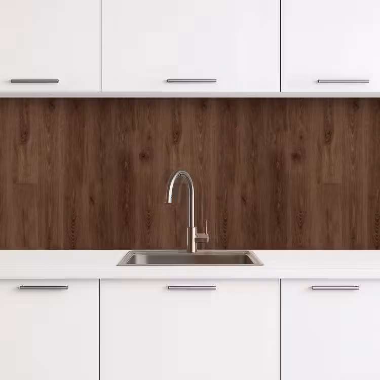 Kitchen splashback - Brown - Patterns - Wood — 4