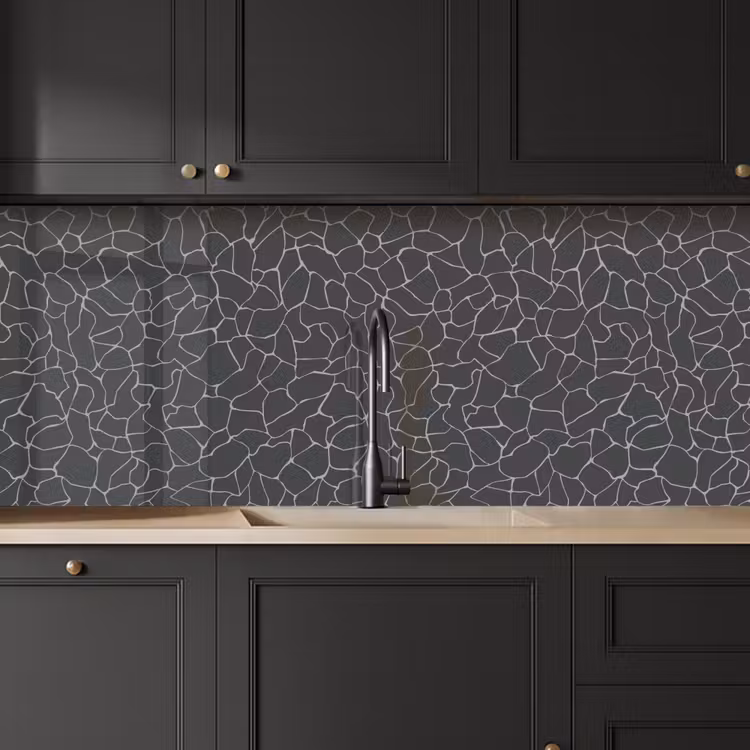 Kitchen splashback - Design - Geometry - Black — 6