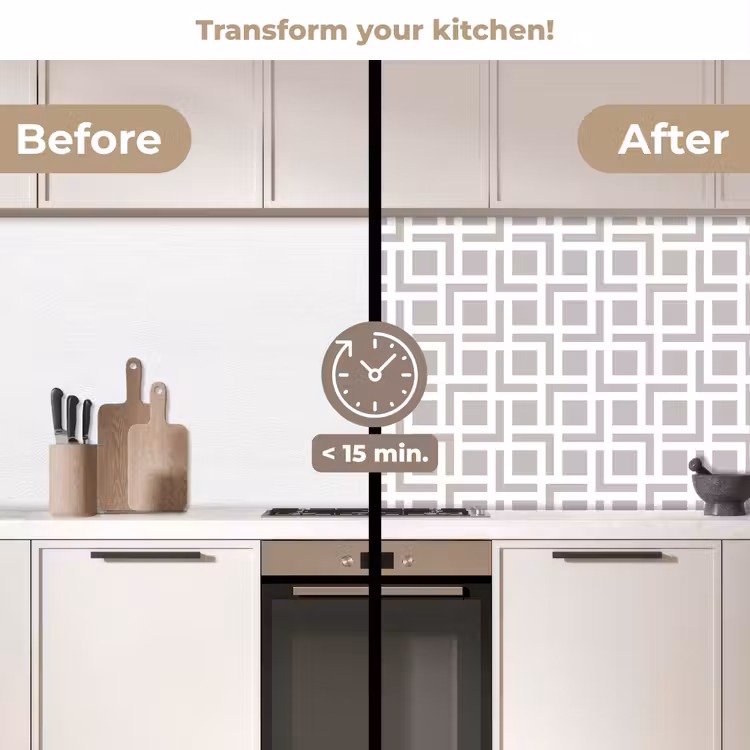 Kitchen splashback - Design - Line - Pattern — 3