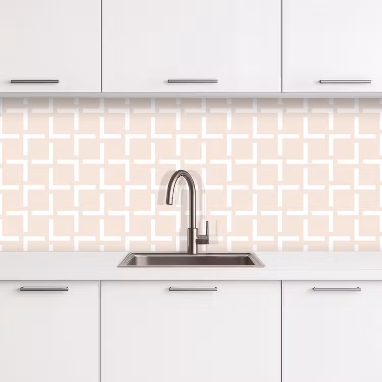 Kitchen splashback - Design - Line - Pattern - Beige — 4