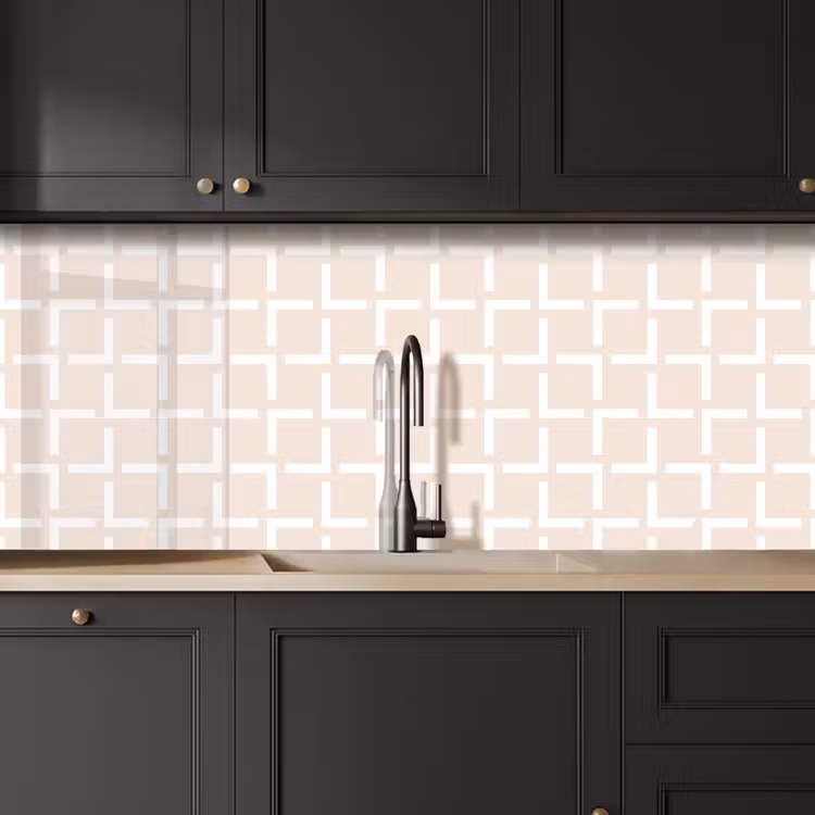 Kitchen splashback - Design - Line - Pattern - Beige — 6