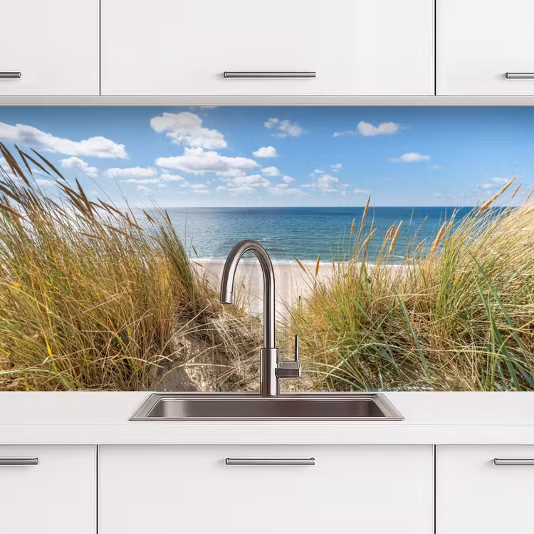 Kitchen splashback - Dune - Grass - Sea - Beach — 3