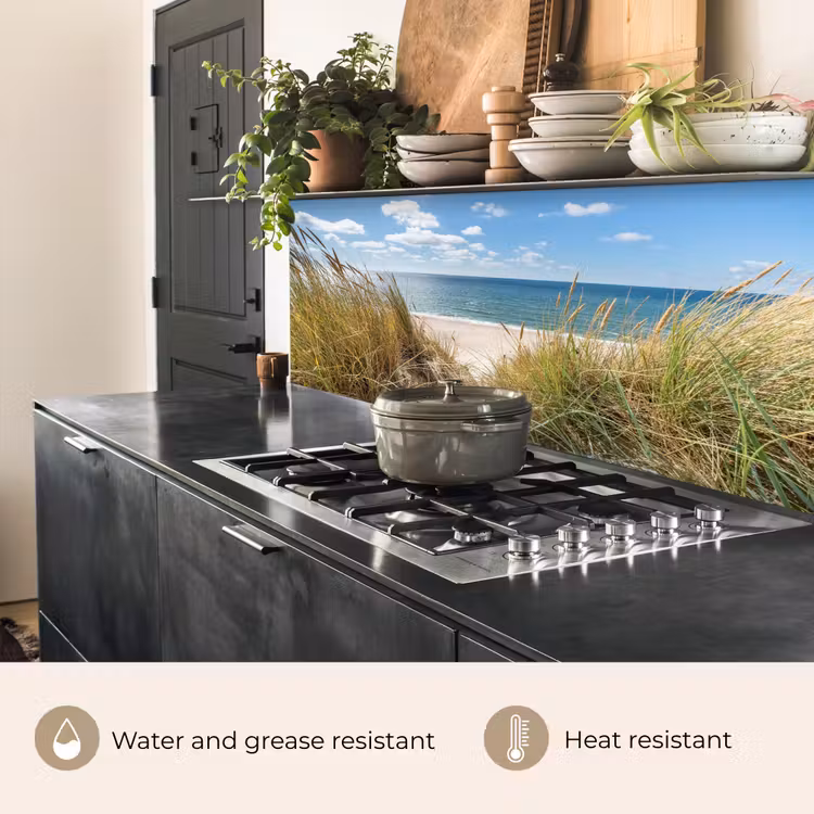 Kitchen splashback - Dune - Grass - Sea - Beach — 4
