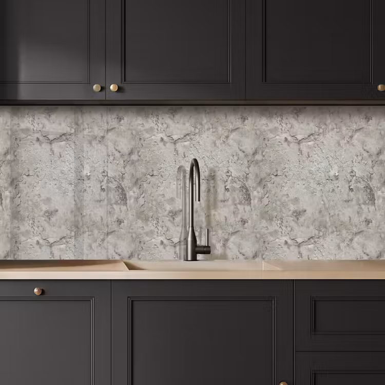 Kitchen splashback - Concrete - Gray - Wall — 6