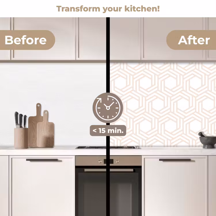 Kitchen splashback - Design - Geometry - Pattern — 3