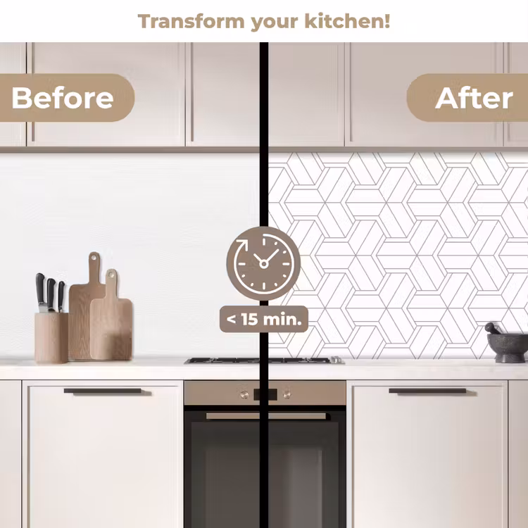 Kitchen splashback - Design - Geometry - Pattern - Line — 3